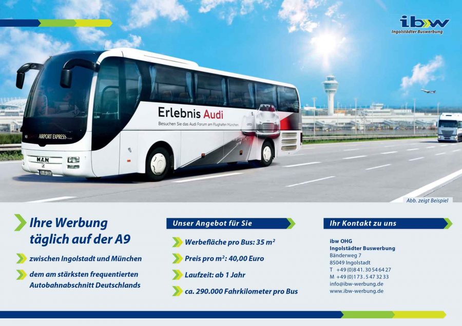 Buswerbung Airport-Express