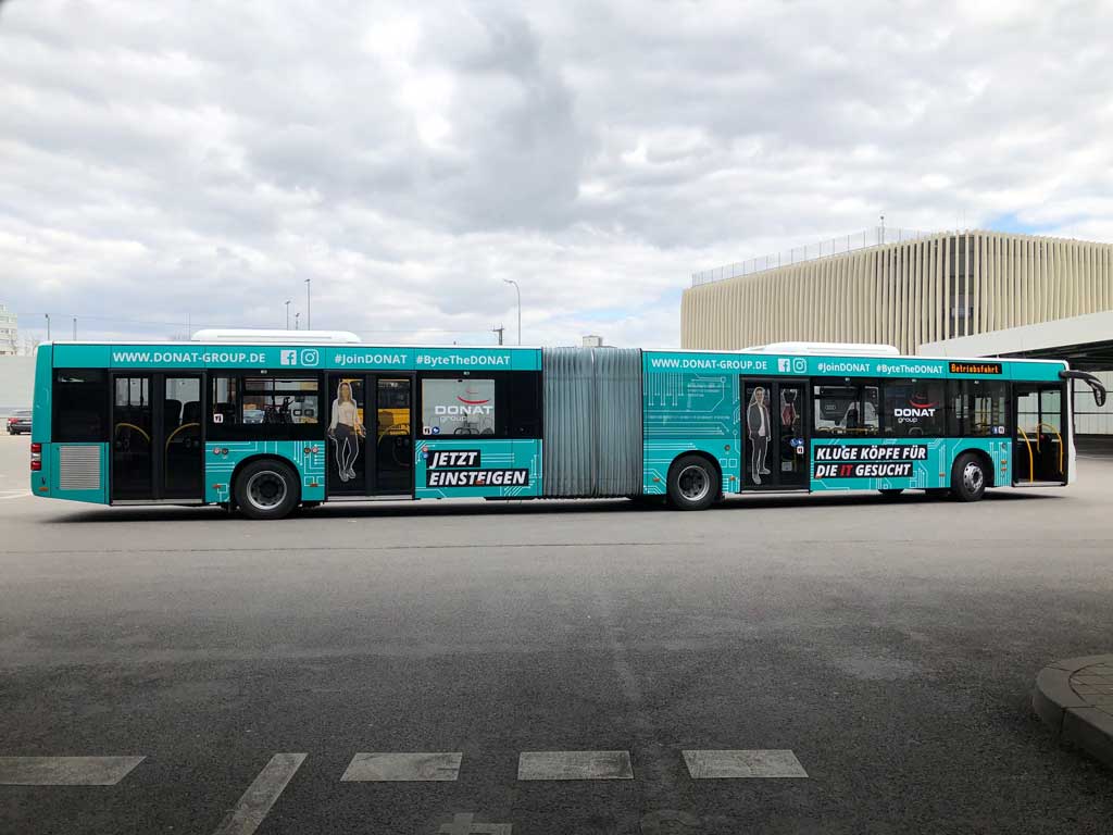 Buswerbung Ingolstadt Donat Group GmbH